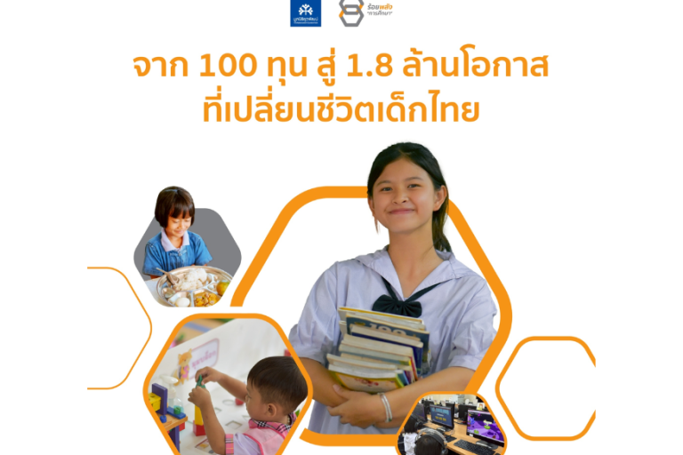มูลนิธิยุวพัฒน์ 32 ปี ขับเคลื่อนการศึกษา สร้างความร่วมมือ “ร้อยพลังการศึกษา” ทั้งการเรียนรู้ ทักษะชีวิต คุณธรรม และโภชนาการ ที่ต่อเนื่องและยั่งยืน